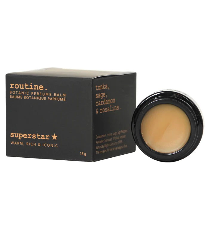 routine. Botanic Perfume Balm. Superstar