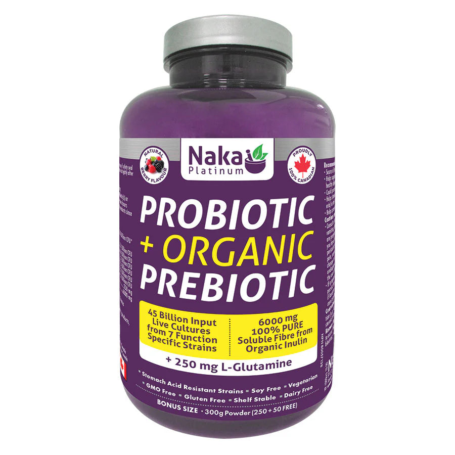 Platinum Probiotic + Organic Prebiotic – 300g Powder
