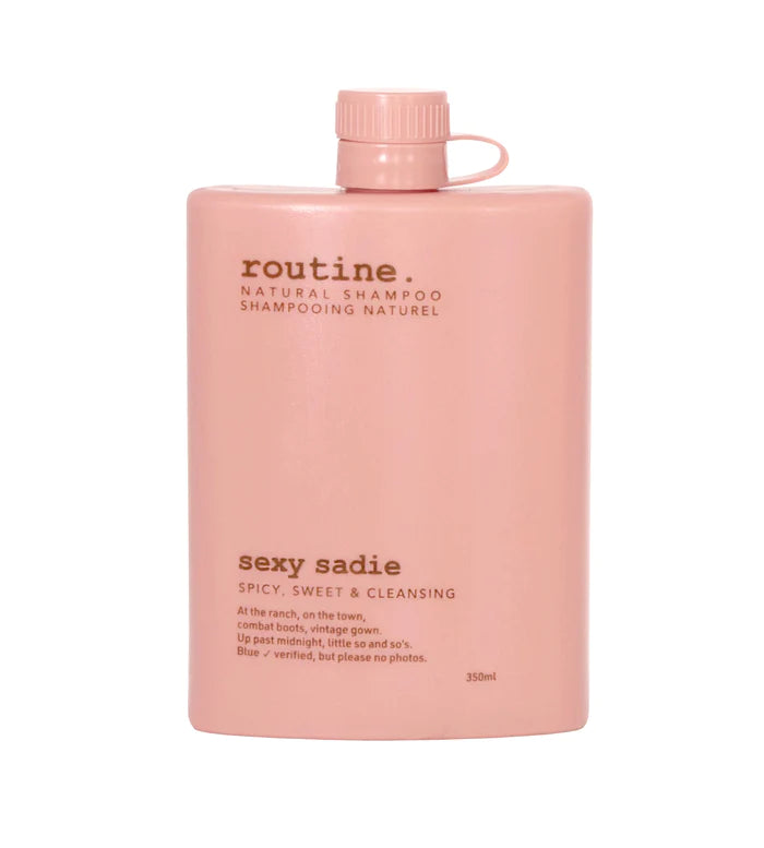 Routine. Sexy Sadie natural shampoo