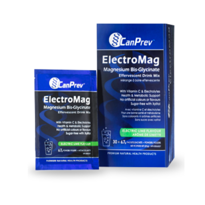 CanPrev ElectroMag Bis-Glycinate Electric Lime Flavour