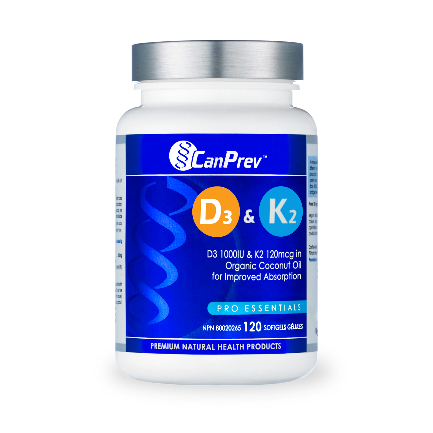 CanPrev D3 & K2 Capsules