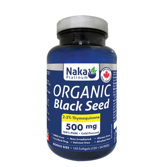 Platinum Organic Black Seed Oil - 150 softgels