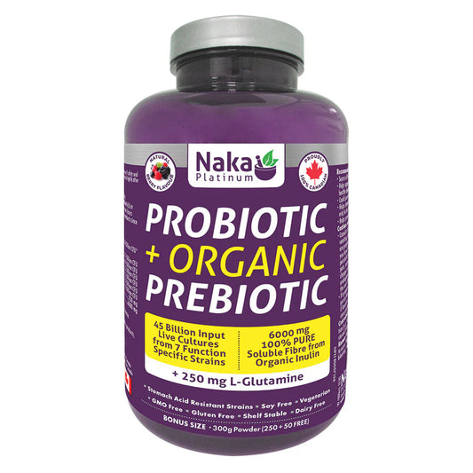 Platinum Probiotic + Organic Prebiotic – 300g Powder