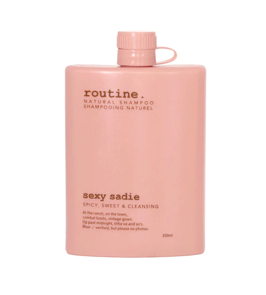 routine. Sexy Sadie natural shampoo