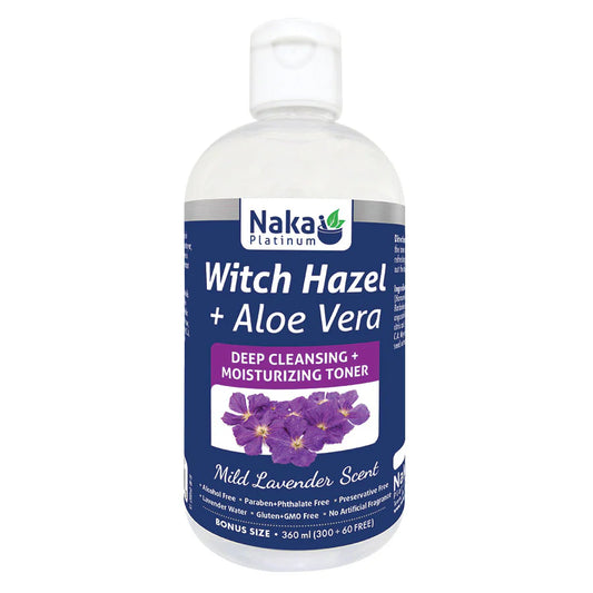 Platinum Moisturizer Witch Hazel + Aloe Vera - 360ml