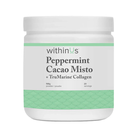 Peppermint Cacao Misto + TruMarine® Collagen - 20 Servings