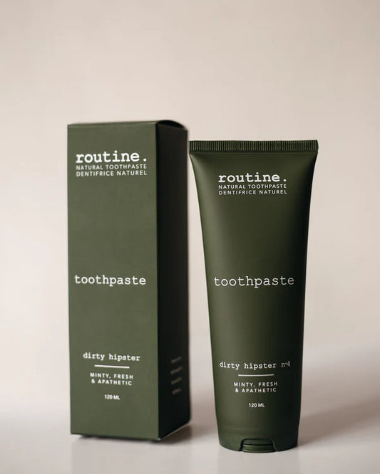 routine. toothpaste dirty hipster 120ml