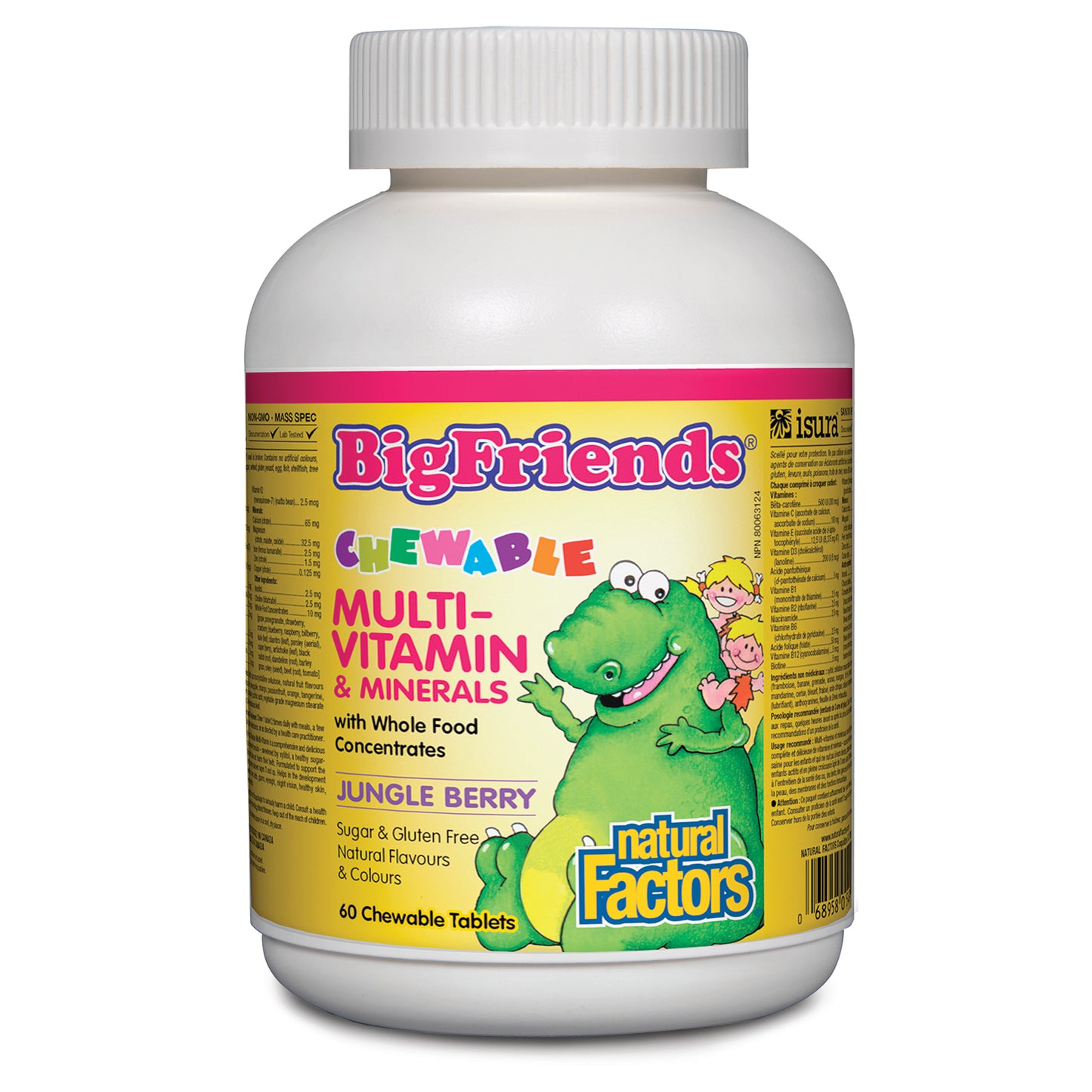 Natural Factors Big Friends Multi-Vitamin & Minerals