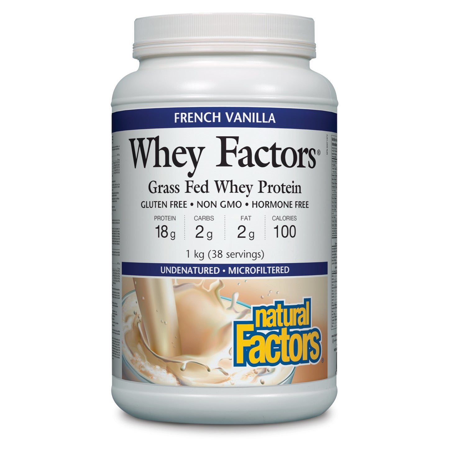 Natural Factors Whey Factors (French Vanilla)