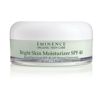Eminence Organic Bright skin Moisturizer SPF 40